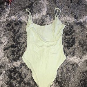 Green bodysuit